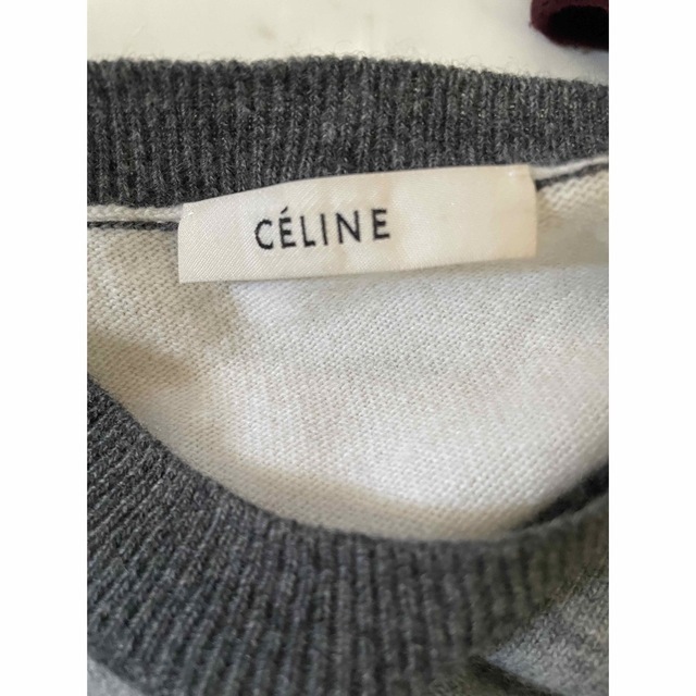 celine(セリーヌ)の週末限定　old celine フィービー期　マルチカラーニット　美品 レディースのトップス(ニット/セーター)の商品写真
