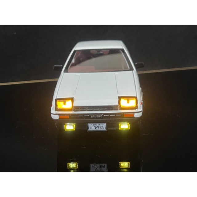 AE86 トレノ トヨタ Toyota 1/20 ミニカー ホワイト H65 2