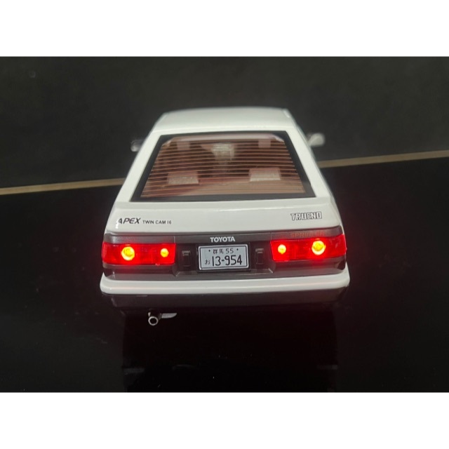 AE86 トレノ トヨタ Toyota 1/20 ミニカー ホワイト H65 3