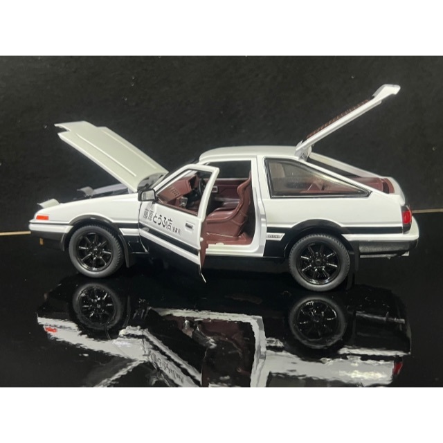 AE86 トレノ トヨタ Toyota 1/20 ミニカー ホワイト H65 9