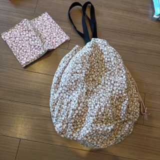 ハンドメイド　エコバッグとブックカバー(バッグ)