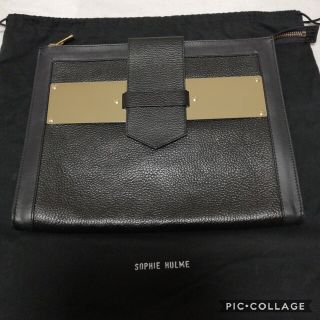 sophie hulme ソフィーヒュルム クラッチバッグ