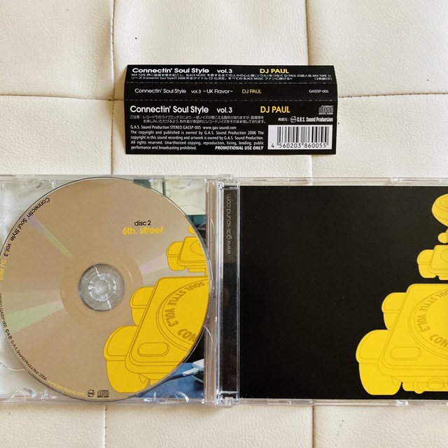 DJ PAUL CONNECTIN’ SOUL STYLE vol 3  ２枚組 エンタメ/ホビーのCD(R&B/ソウル)の商品写真