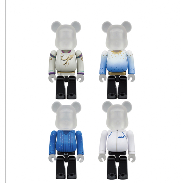 パープルの羽生結弦さんグッズ羽生結弦YUZU×BE@RBRICK ANA 歴代衣装