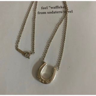 専用希少TIFFANY&Coティファニーホースシューネックレスメタル www