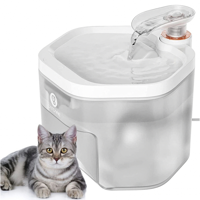 CAT CARE ペット用自動循環式給水器/ 水量確認可能で省エネ