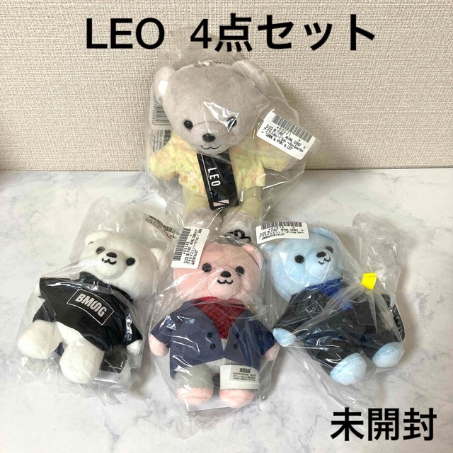 【4点セット】BE:FIRST LEO モアプラスぬいぐるみ　マスコット