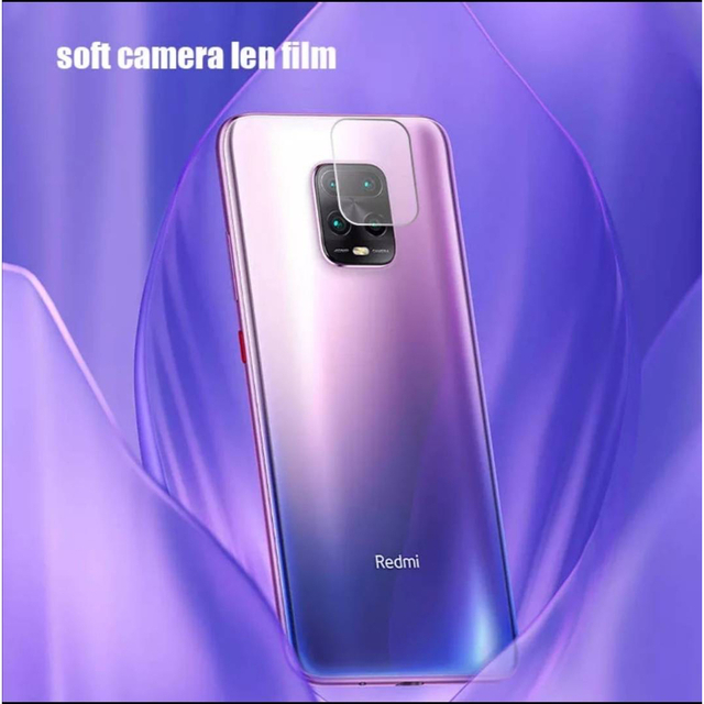 ANDROID(アンドロイド)の9Hガラスフィルム Xiaomi Redmi Note 10T カメラ分付 スマホ/家電/カメラのスマホアクセサリー(保護フィルム)の商品写真