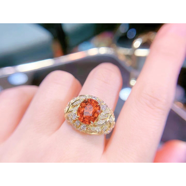 天然スべサルティン ダイヤ リング5.65ct k18 # レディースのアクセサリー(リング(指輪))の商品写真