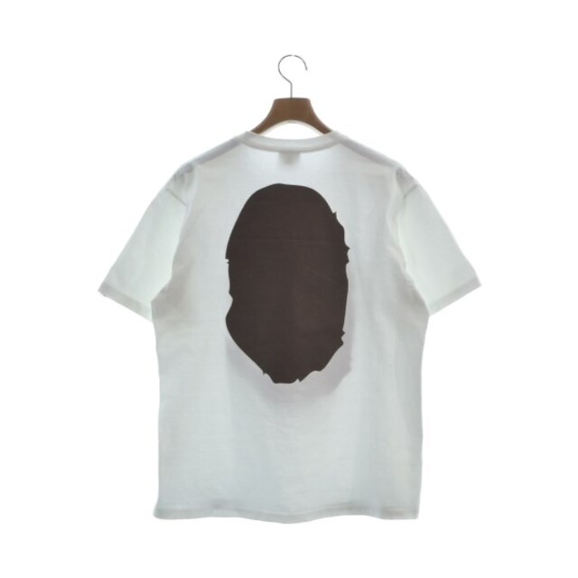 A BATHING APE(アベイシングエイプ)のA BATHING APE アベイシングエイプ Tシャツ・カットソー L 白 【古着】【中古】 メンズのトップス(Tシャツ/カットソー(半袖/袖なし))の商品写真