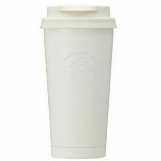 スターバックス(Starbucks)のスタバ☆ステンレスTOGOロゴタンブラーマッドホワイト 473ml(タンブラー)