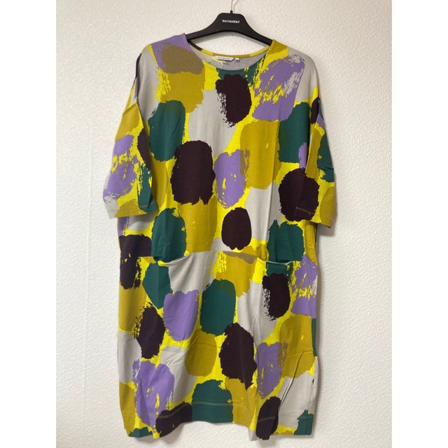 marimekko Maalari Jersey ワンピース