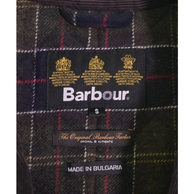 Barbour(バーブァー)のBarbour バブアー ダッフルコート S 緑 【古着】【中古】 メンズのジャケット/アウター(ダッフルコート)の商品写真