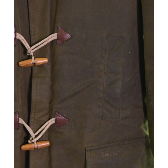 Barbour(バーブァー)のBarbour バブアー ダッフルコート S 緑 【古着】【中古】 メンズのジャケット/アウター(ダッフルコート)の商品写真