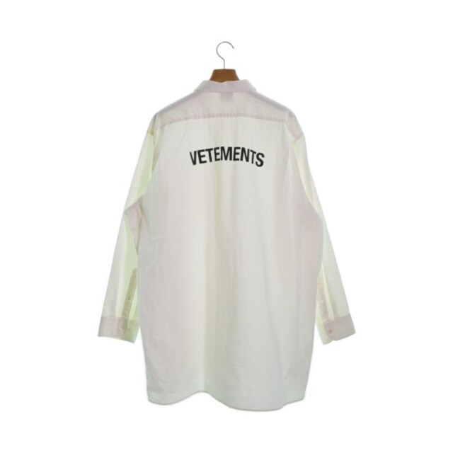 VETEMENTS ヴェトモン カジュアルシャツ S 白