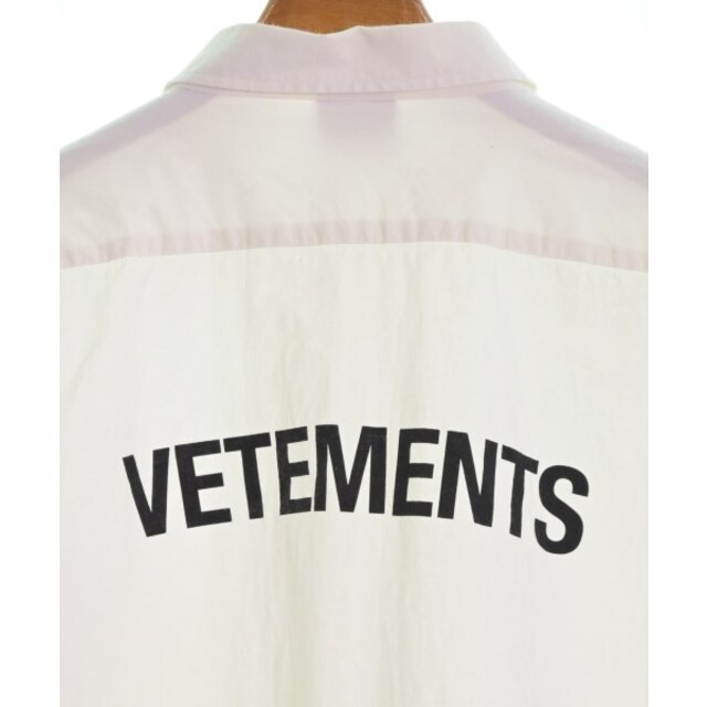 VETEMENTS ヴェトモン カジュアルシャツ S 白