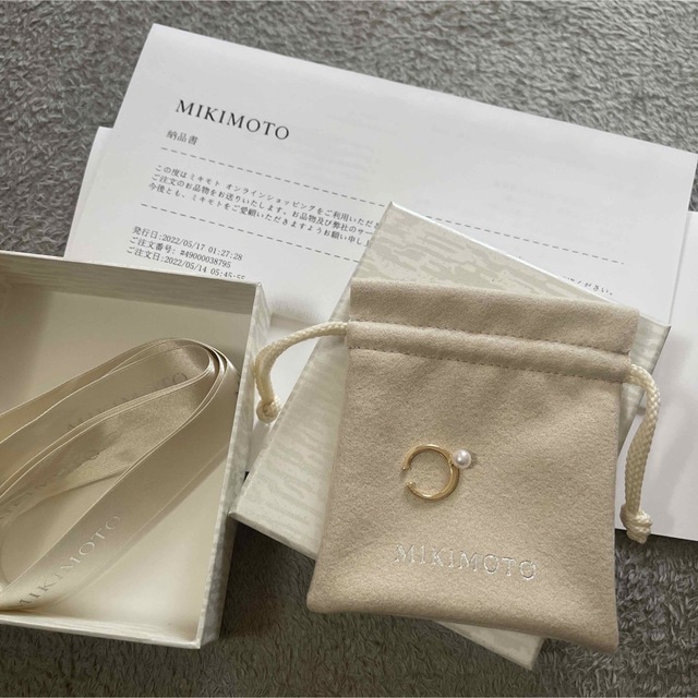 最大99%オフ! MIKIMOTO イヤーカフ YG18 K18 spektr-hotel.com:443