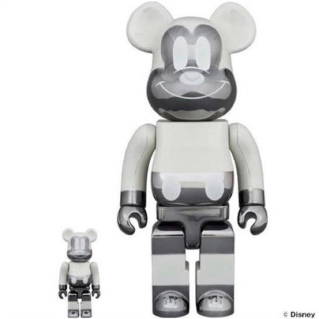 MEDICOM TOY(メディコムトイ)のbe@rbrick fragment mickey mouth 100%400% エンタメ/ホビーのおもちゃ/ぬいぐるみ(キャラクターグッズ)の商品写真