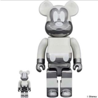 メディコムトイ(MEDICOM TOY)のbe@rbrick fragment mickey mouth 100%400%(キャラクターグッズ)