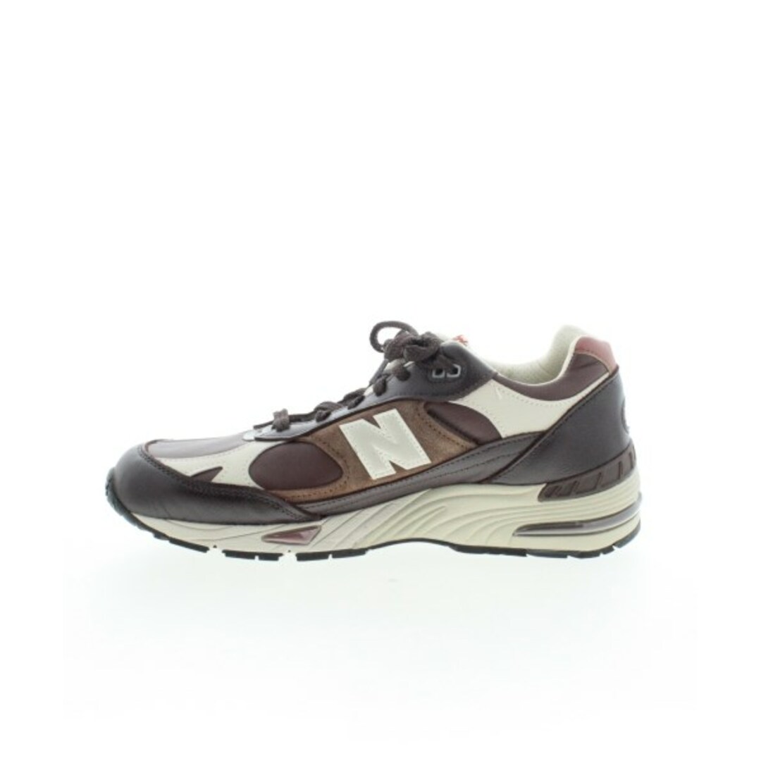 New Balance スニーカー 9(27cm位) 茶系xベージュ系