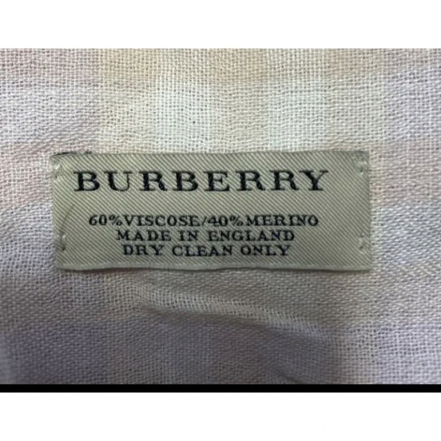 BURBERRY(バーバリー)のバーバリーストール レディースのファッション小物(ストール/パシュミナ)の商品写真