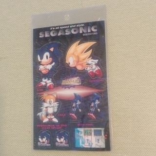 SEGA - 【当時物】ソニック・ザ・ヘッジホッグ キラキラシール(B)の