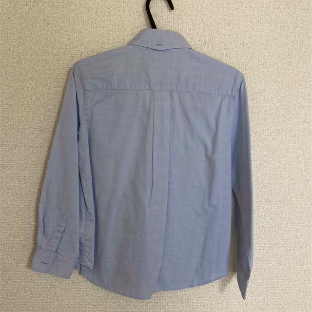 COMME CA ISM(コムサイズム)のCOMME CA ISM 長袖シャツ　120 ブルー キッズ/ベビー/マタニティのキッズ服男の子用(90cm~)(ドレス/フォーマル)の商品写真