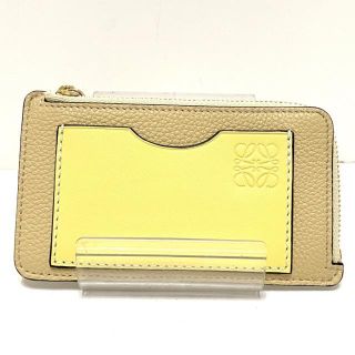 ロエベ(LOEWE)のロエベ コインケース美品  - L字ファスナー(コインケース)