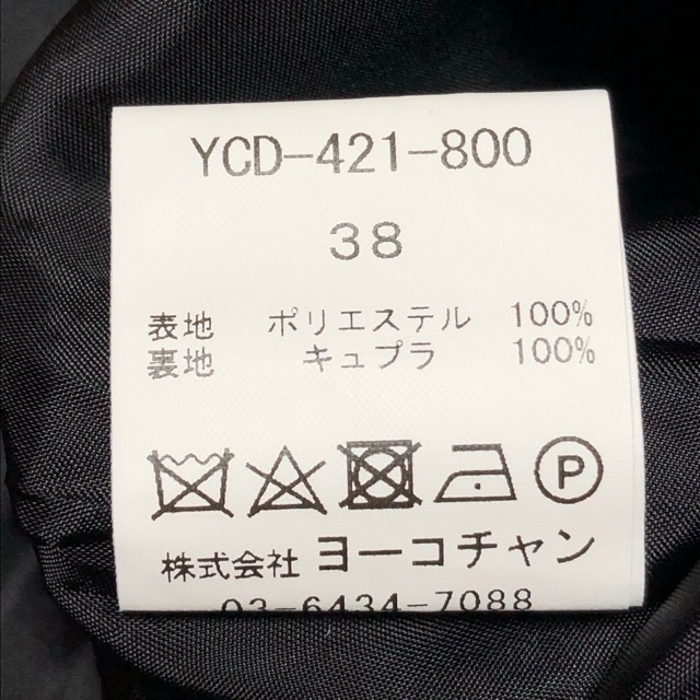 ヨーコ チャン ワンピース サイズ38 M美品