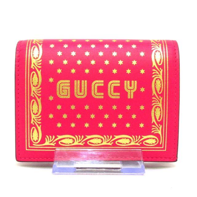 Gucci - グッチ 2つ折り財布美品  GUCCY 524965
