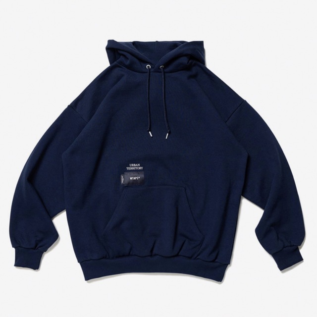 NavyネイビーサイズXL  WTAPS  CROSS BONES / HOODY / COTTON