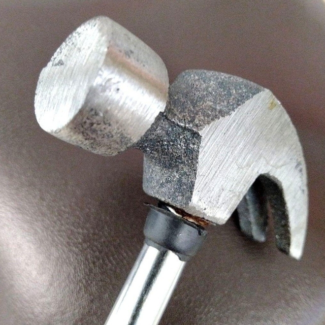 スチール ミニハンマー 釘抜き付き ハンマー とんかち 工具 金槌 DIYの通販 by jiro 新品 スチール ミニ ハンマー 釘抜き付き とんかち 工具 金槌 l9y