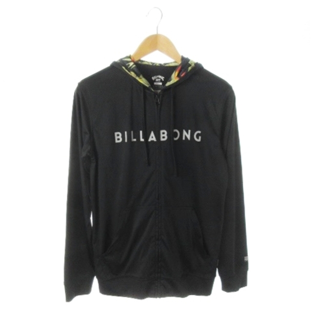 billabong(ビラボン)のビラボン ラッシュガード ストレッチ ロゴ リゾート 速乾 サーフィン S 黒 スポーツ/アウトドアのスポーツ/アウトドア その他(その他)の商品写真