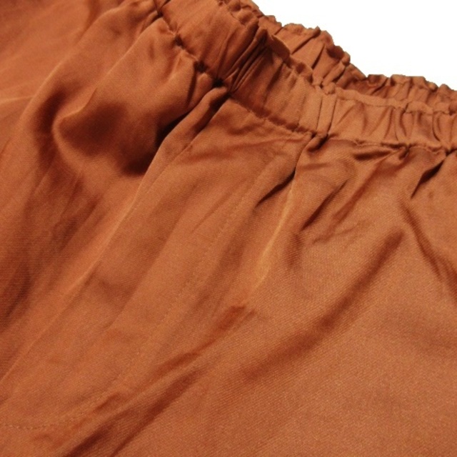 KBF(ケービーエフ)のKBF パンツ イージー セミワイド ストレート 薄手 One オレンジブラウン レディースのパンツ(その他)の商品写真