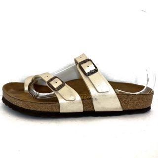 ビルケンシュトック(BIRKENSTOCK)のビルケンシュトック サンダル 36 - レザー(サンダル)