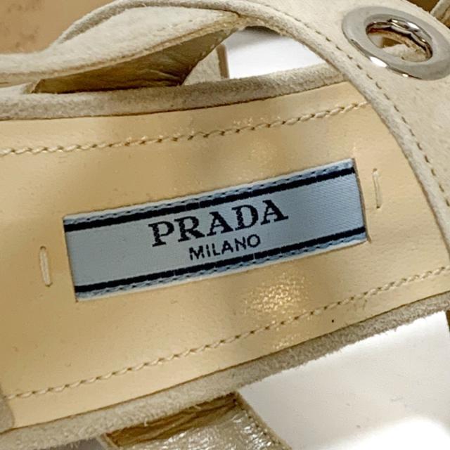 PRADA(プラダ)のプラダ サンダル 37 レディース美品  - レディースの靴/シューズ(サンダル)の商品写真