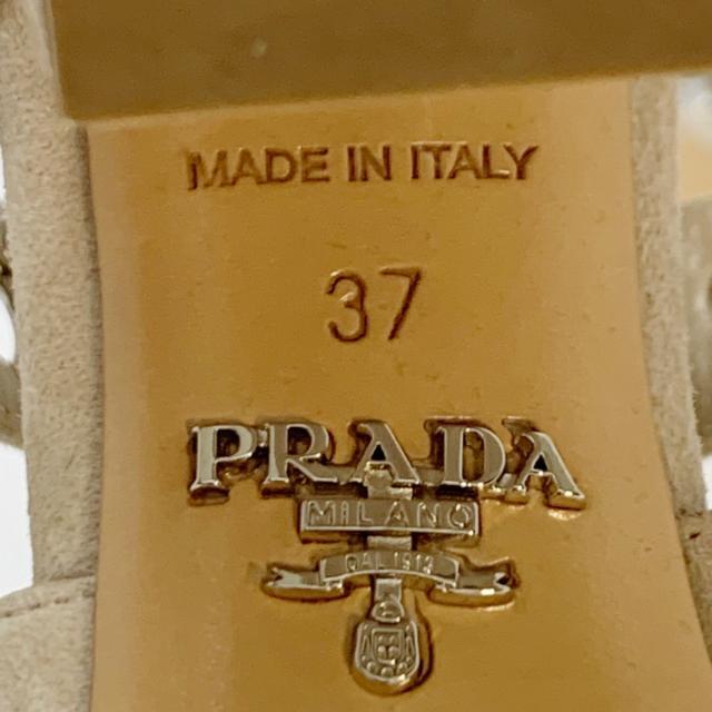 PRADA(プラダ)のプラダ サンダル 37 レディース美品  - レディースの靴/シューズ(サンダル)の商品写真