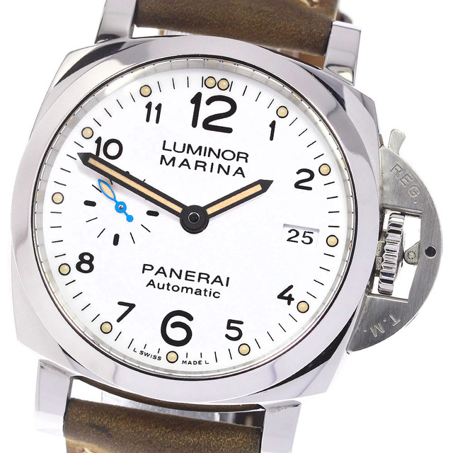 パネライ PANERAI PAM01537 ルミノール1950 3DAYS GMT パワーリザーブ 自動巻き メンズ 箱・保証書付き_744878