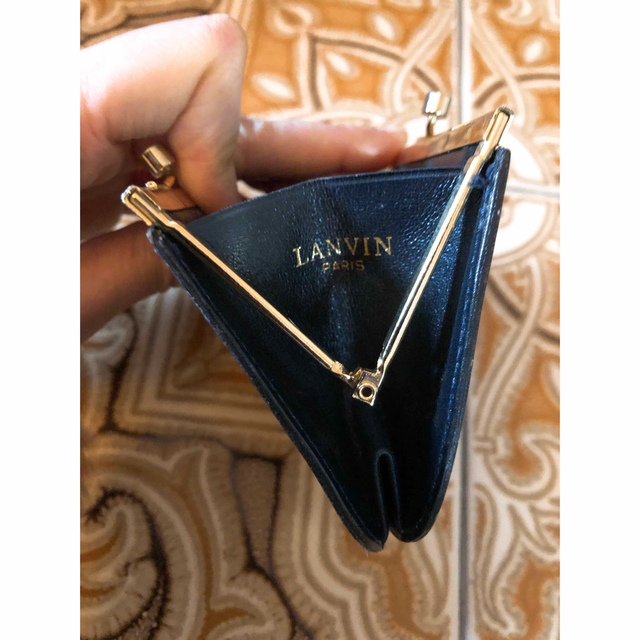 LANVIN(ランバン)のオールドランバン　小銭入れ　ヴィンテージ　レトロ　古着 メンズのファッション小物(コインケース/小銭入れ)の商品写真