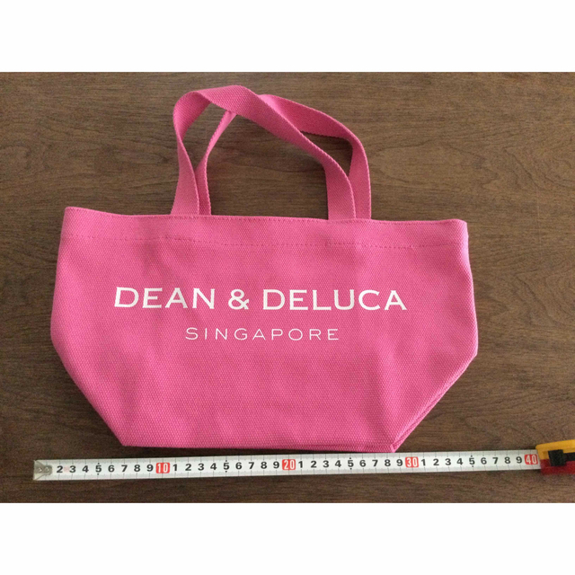 シンガポール限定　トートバッグ　Dean&deluca ピンク