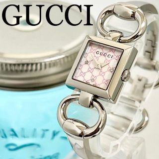 グッチ 白 腕時計(レディース)(ピンク/桃色系)の通販 58点 | Gucciの