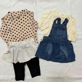 ベビーギャップ(babyGAP)のベビー 女の子 70 80 おまとめセット(ワンピース)