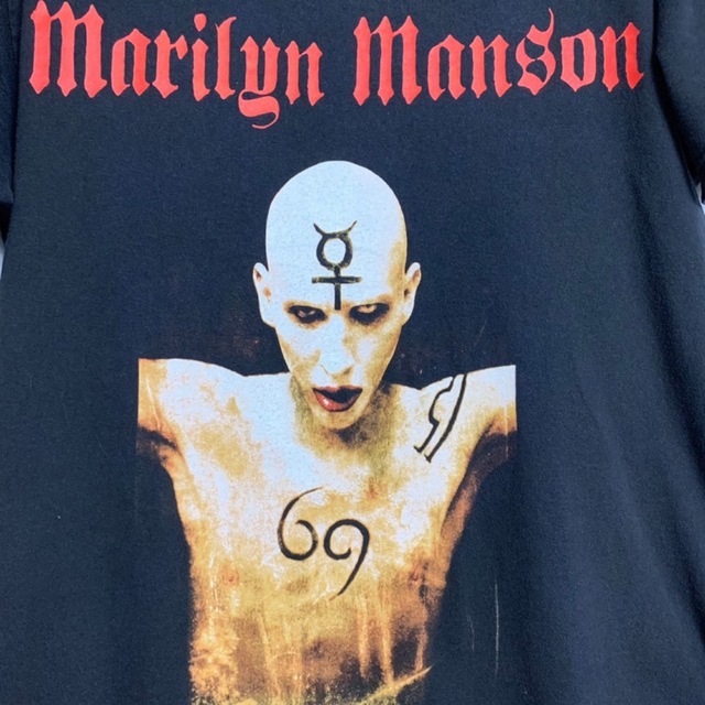 MARILYN MANSON マリリンマンソン Tシャツ ビンテージ 90s L - Tシャツ MARILYN MANSON マリリンマンソン Tシャツ ビンテージ 90s L - Tシャツ