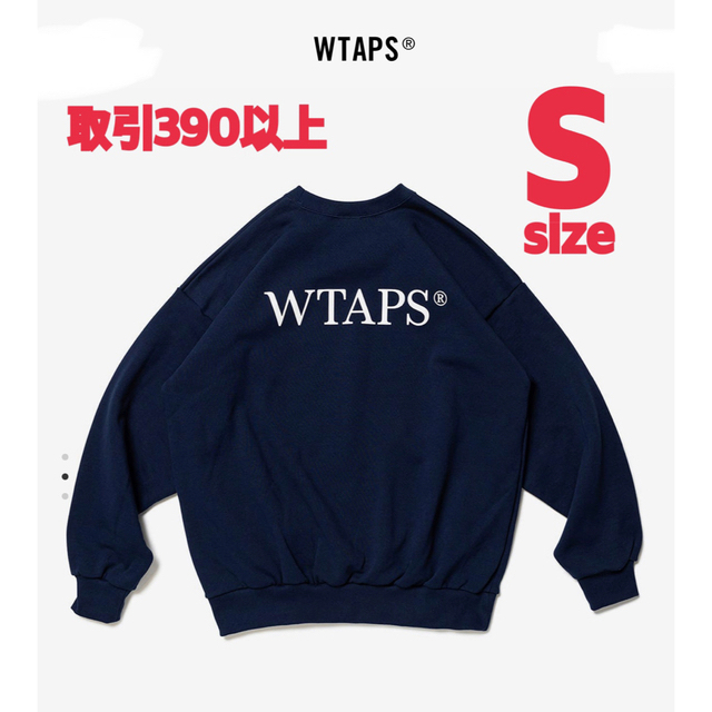 WTAPS 2022FW LOCKS SWEATER NAVY Sサイズ