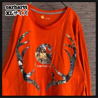 カーハート(carhartt)の【カーハート】長袖Tシャツ　ロンT　迷彩　カモフラ　デカロゴ　アニマル　11(Tシャツ/カットソー(七分/長袖))