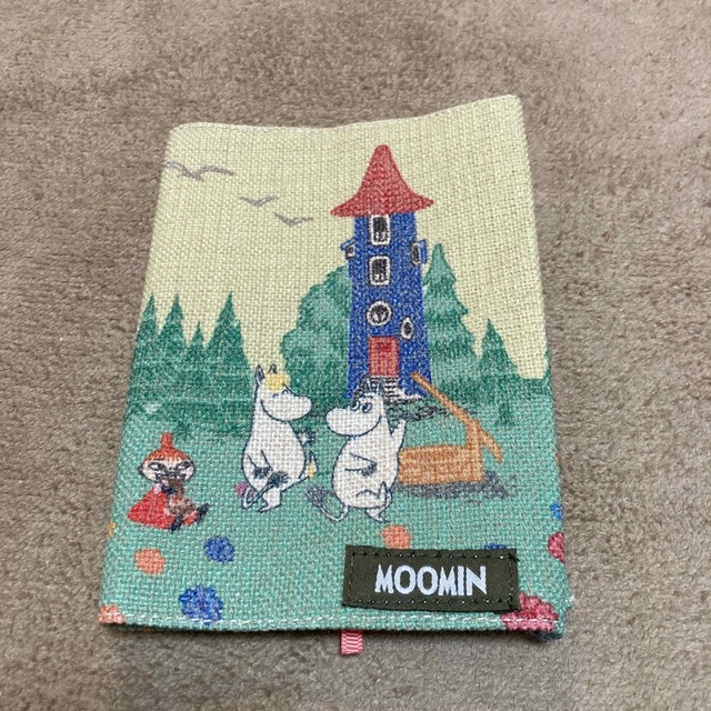 MOOMIN(ムーミン)のムーミン　ブックカバー ハンドメイドの文具/ステーショナリー(ブックカバー)の商品写真