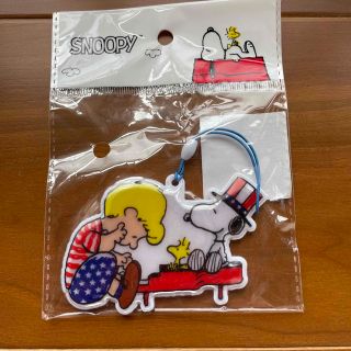 スヌーピー(SNOOPY)のスヌーピースマイルリフレクター　反射板(キーホルダー)