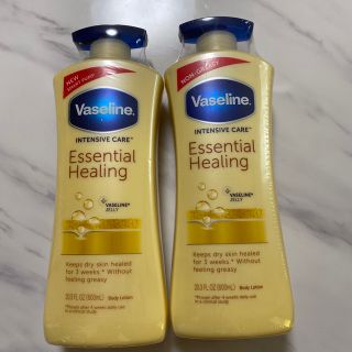 Vaseline  Essential Healing 2本セット(ボディローション/ミルク)