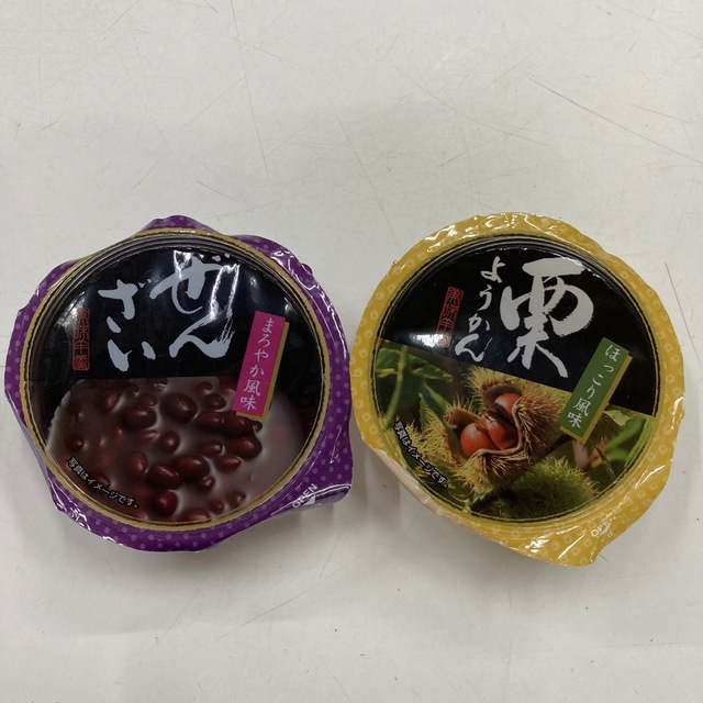 栗ようかん&ぜんざいセット 食品/飲料/酒の食品(菓子/デザート)の商品写真