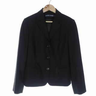 ラルフローレン(Ralph Lauren)のラルフローレン テーラードジャケット 長袖 シングル ウール 無地 7 黒(その他)